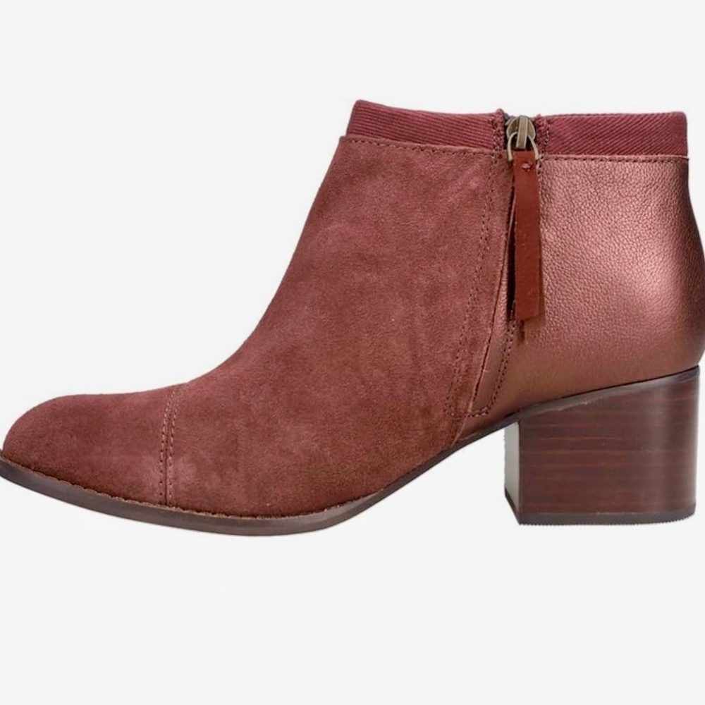 TOMS Suede Loren  Booties